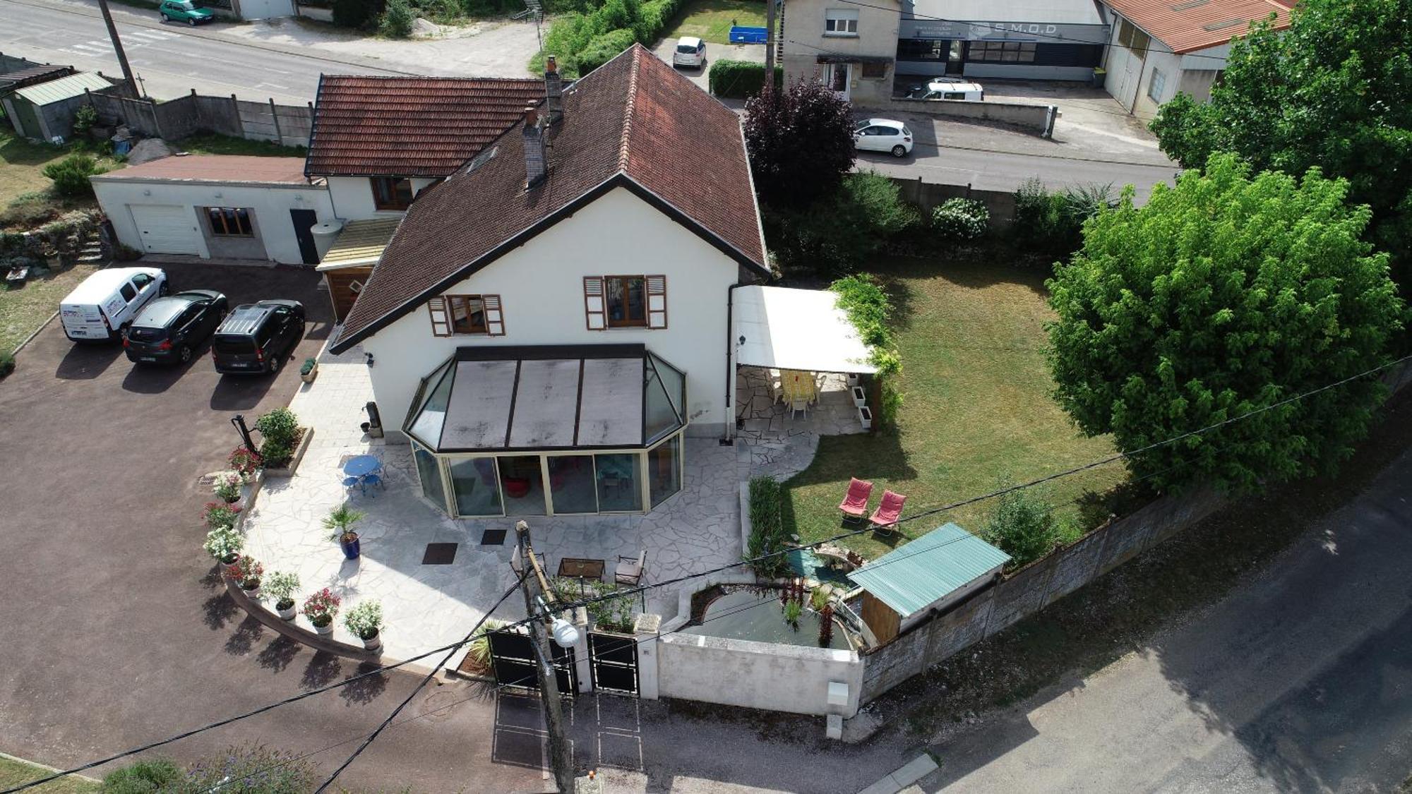 โอ บง วิว็อง Hotel Dampierre-sur-Salon ภายนอก รูปภาพ